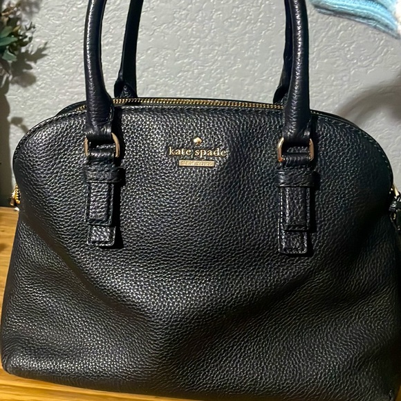 Kate spade black pebble leather handbag - Picture 5 of 5